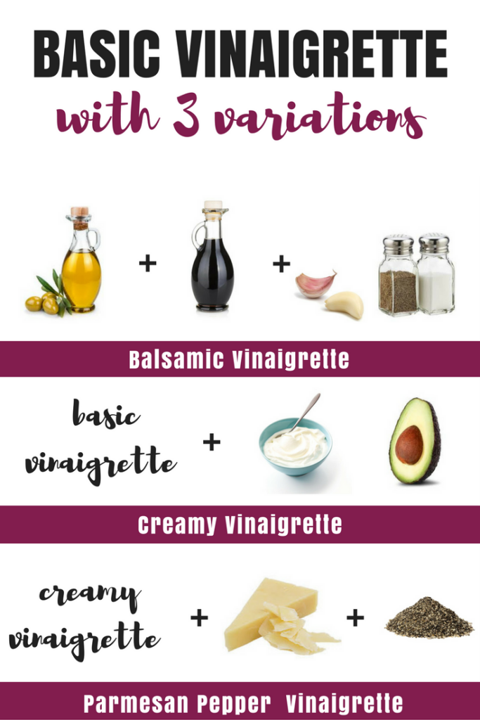 basic vinaigrette pin